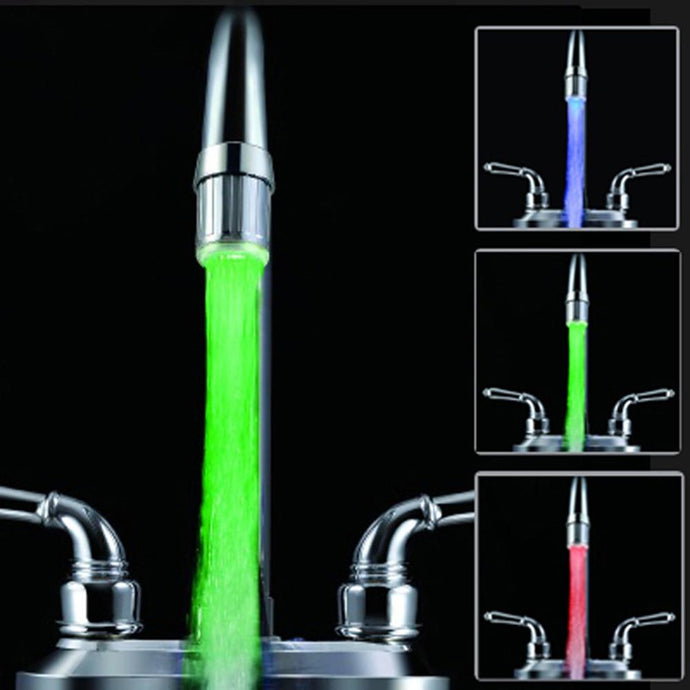 LED Water Temperature Light for Sink